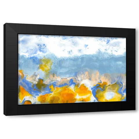 Sun Up II Black Modern Wood Framed Art Print with Double Matting by Ludwig, Alicia