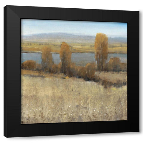 River Valley II Black Modern Wood Framed Art Print by OToole, Tim
