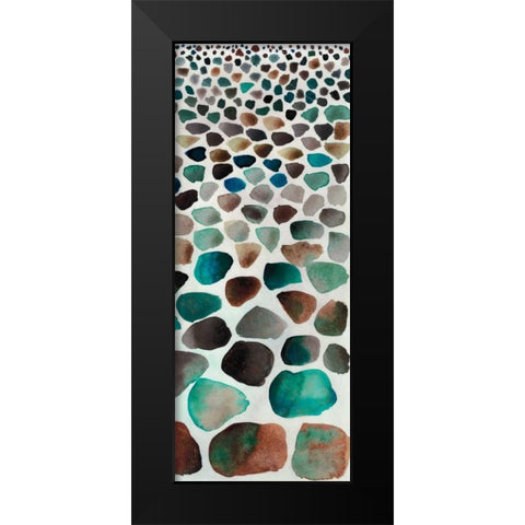 Stone Path II Black Modern Wood Framed Art Print by Ludwig, Alicia