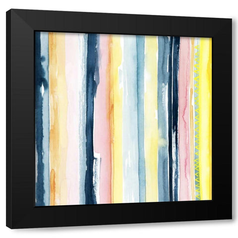 Sunset Stream II Black Modern Wood Framed Art Print with Double Matting by Popp, Grace