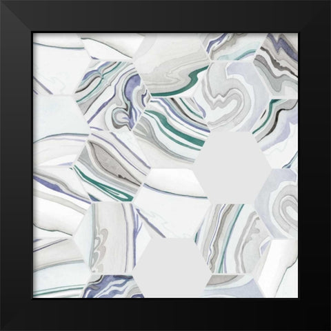 Tranquil Tide II Black Modern Wood Framed Art Print by Popp, Grace