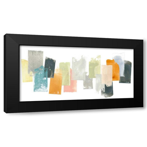 Touchstone II Black Modern Wood Framed Art Print by Vess, June Erica