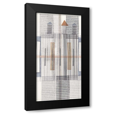 Pinnacle I Black Modern Wood Framed Art Print by Galapon, Nikki