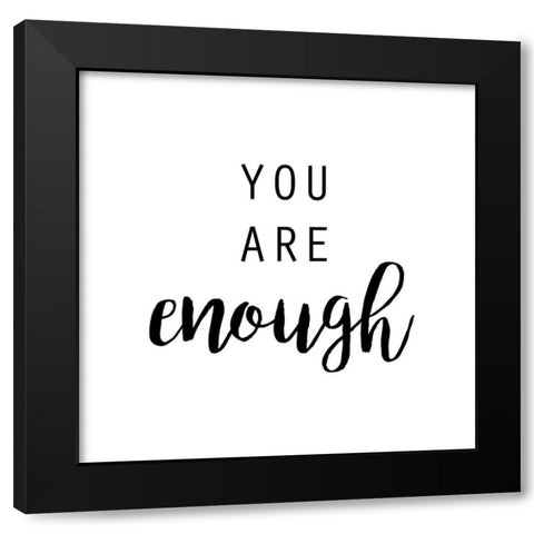 Quotable III Black Modern Wood Framed Art Print with Double Matting by Hambly, Anna