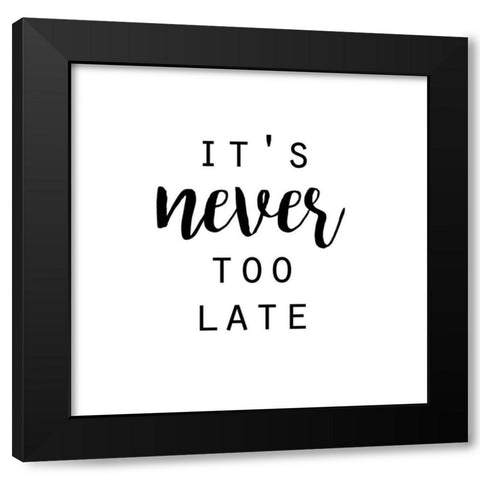 Quotable IV Black Modern Wood Framed Art Print by Hambly, Anna