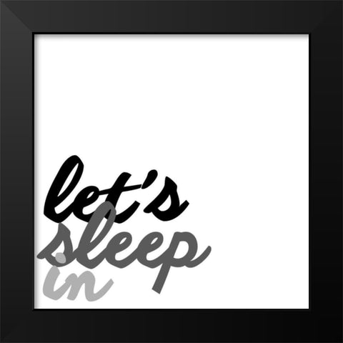 Love Quotes VI Black Modern Wood Framed Art Print by Hambly, Anna