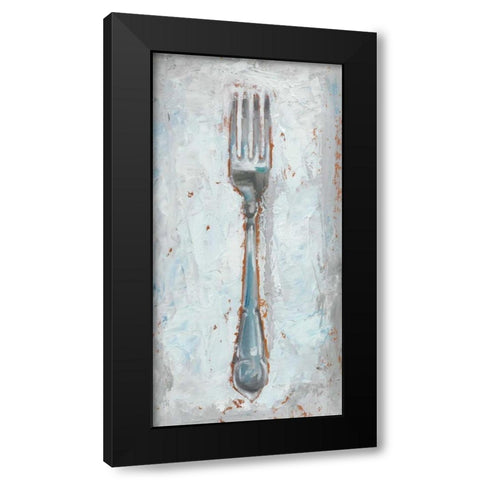 Impressionist Flatware II Black Modern Wood Framed Art Print by Harper, Ethan