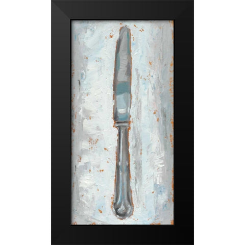 Impressionist Flatware III Black Modern Wood Framed Art Print by Harper, Ethan