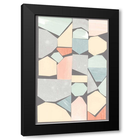 Rodondo II Black Modern Wood Framed Art Print by Stramel, Renee W.