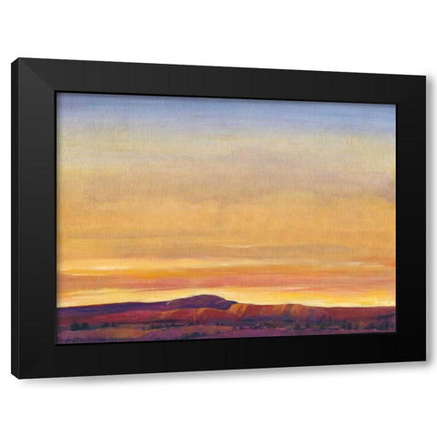 Red Rocks I Black Modern Wood Framed Art Print by OToole, Tim