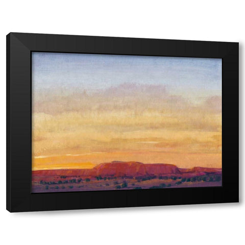 Red Rocks II Black Modern Wood Framed Art Print by OToole, Tim