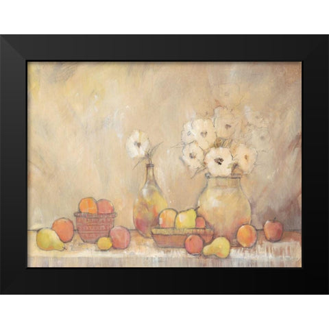 Minimalist Still Life Study I Black Modern Wood Framed Art Print by OToole, Tim