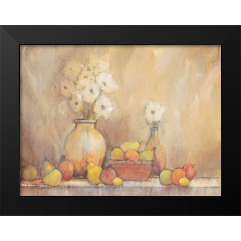 Minimalist Still Life Study II Black Modern Wood Framed Art Print by OToole, Tim