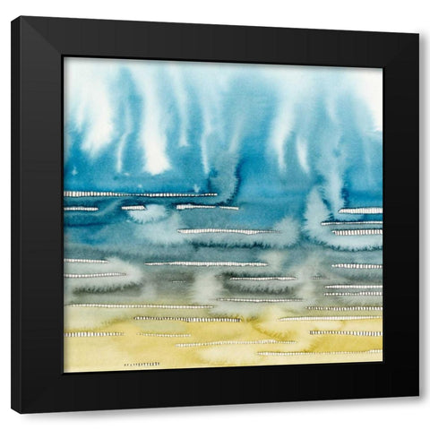 Rising Vapors I Black Modern Wood Framed Art Print with Double Matting by Popp, Grace
