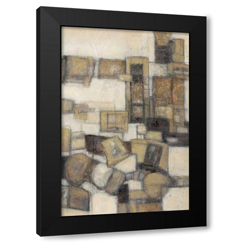 Lost Canyon II Black Modern Wood Framed Art Print by Crawford, Beverly