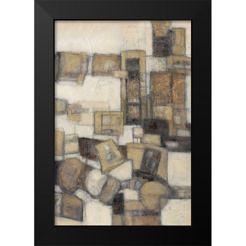Lost Canyon II Black Modern Wood Framed Art Print by Crawford, Beverly