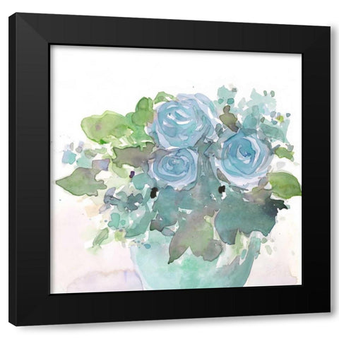 Spring Arrangement I Black Modern Wood Framed Art Print by Dixon, Samuel