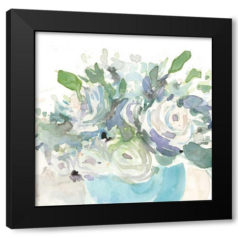 Spring Arrangement II Black Modern Wood Framed Art Print by Dixon, Samuel