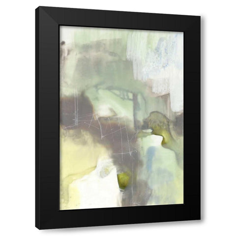 Pastel Steppe I Black Modern Wood Framed Art Print by Goldberger, Jennifer