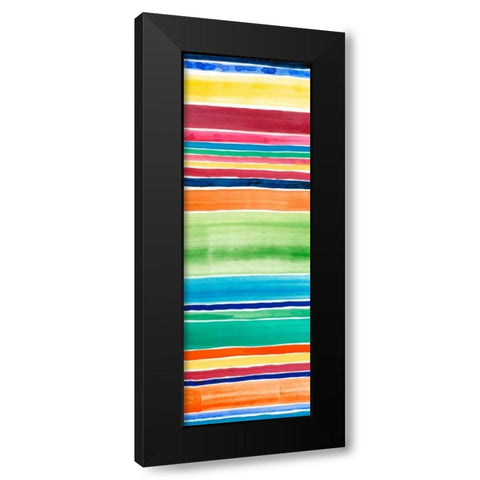 Cabana Panel I Black Modern Wood Framed Art Print by Moore, Regina