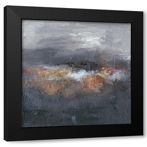 Mountains in the Mist IV Black Modern Wood Framed Art Print by Combs, Joyce