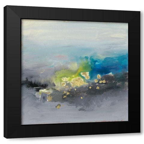 Oriental Spring I Black Modern Wood Framed Art Print by Combs, Joyce