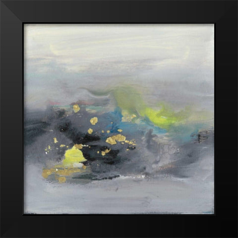 Oriental Spring II Black Modern Wood Framed Art Print by Combs, Joyce