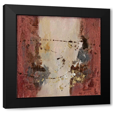 Early Autumn Abstract II Black Modern Wood Framed Art Print by Combs, Joyce