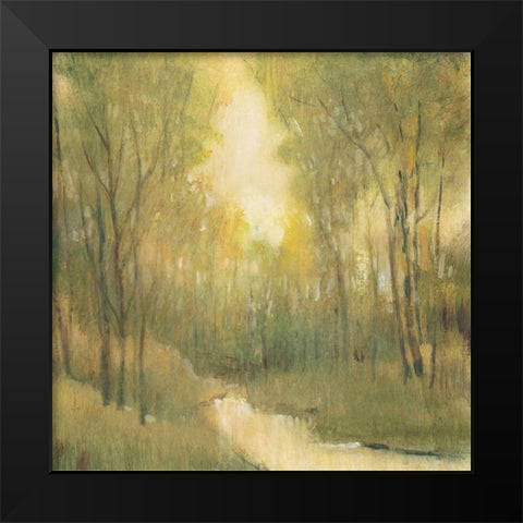 Forest Sanctuary I Black Modern Wood Framed Art Print by OToole, Tim