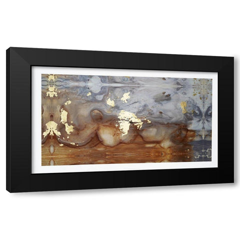 Particle of Presence I Black Modern Wood Framed Art Print by Bramma, Lila