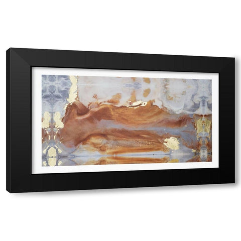 Particle of Presense II Black Modern Wood Framed Art Print with Double Matting by Bramma, Lila