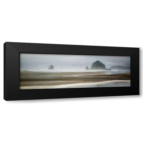 From Cannon Beach I Black Modern Wood Framed Art Print by Drost, David