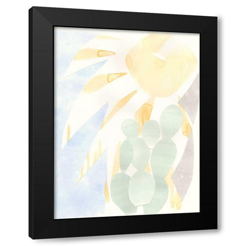 Painted Desert I Black Modern Wood Framed Art Print with Double Matting by Stramel, Renee W.