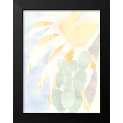 Painted Desert I Black Modern Wood Framed Art Print by Stramel, Renee W.