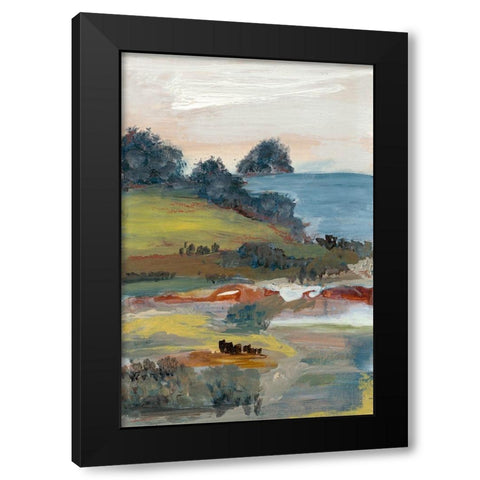 Generosity I Black Modern Wood Framed Art Print with Double Matting by Bramma, Lila