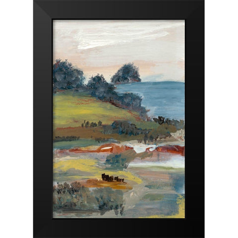 Generosity I Black Modern Wood Framed Art Print by Bramma, Lila