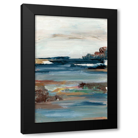 Generosity III Black Modern Wood Framed Art Print with Double Matting by Bramma, Lila
