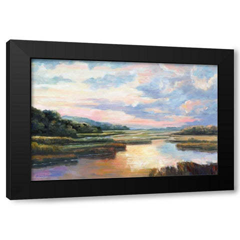 Enchanted Moment I Black Modern Wood Framed Art Print with Double Matting by Brothers, Bonnec