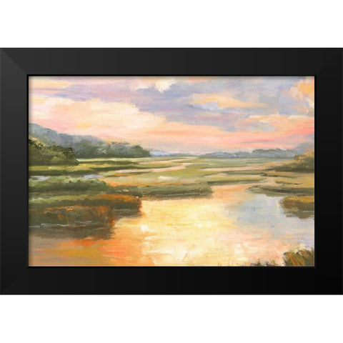 Enchanted Moment II Black Modern Wood Framed Art Print by Brothers, Bonnec