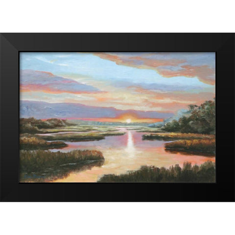 Enchanted Moment III Black Modern Wood Framed Art Print by Brothers, Bonnec