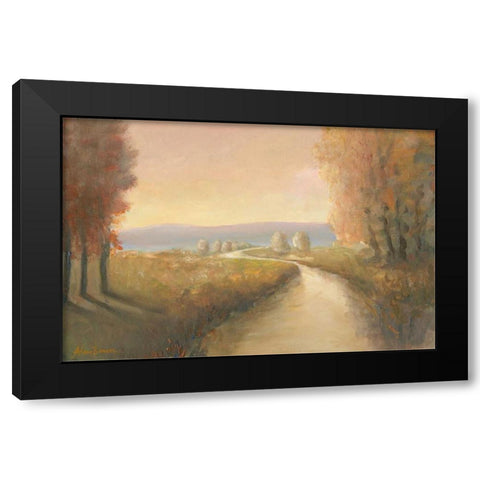 Enchanted Moment IV Black Modern Wood Framed Art Print by Brothers, Bonnec