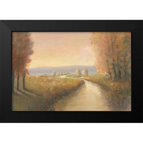 Enchanted Moment IV Black Modern Wood Framed Art Print by Brothers, Bonnec
