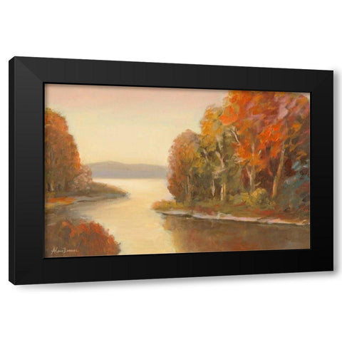 Enchanted Moment VI Black Modern Wood Framed Art Print with Double Matting by Brothers, Bonnec