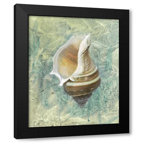 Calling from the Sea I Black Modern Wood Framed Art Print with Double Matting by Brothers, Bonnec