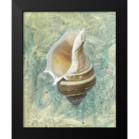 Calling from the Sea I Black Modern Wood Framed Art Print by Brothers, Bonnec
