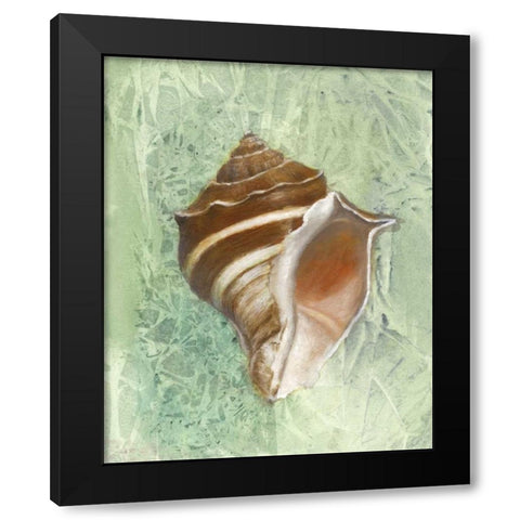 Calling from the Sea II Black Modern Wood Framed Art Print with Double Matting by Brothers, Bonnec