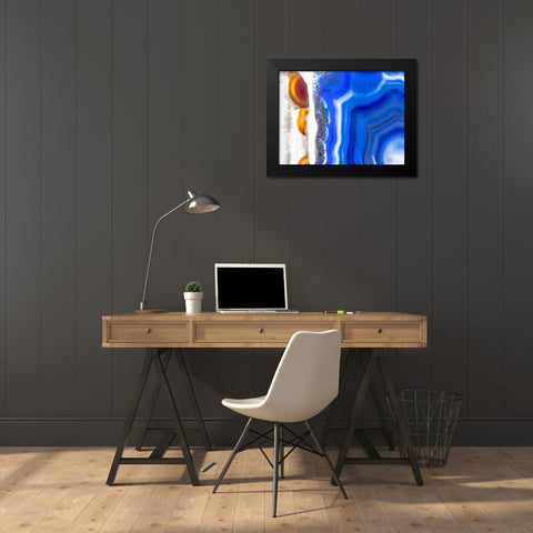 Level X Black Modern Wood Framed Art Print by Hartson-Weddle, Ryan