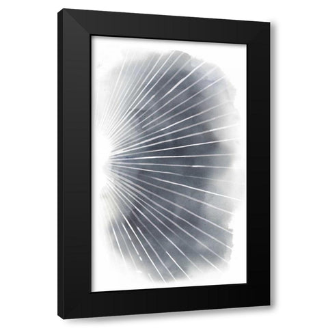 Rays II Black Modern Wood Framed Art Print with Double Matting by Popp, Grace