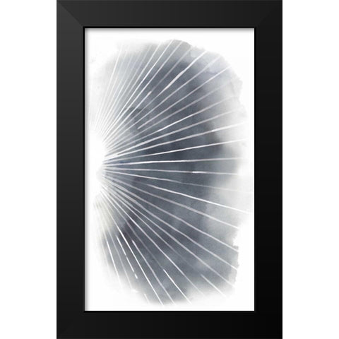 Rays II Black Modern Wood Framed Art Print by Popp, Grace