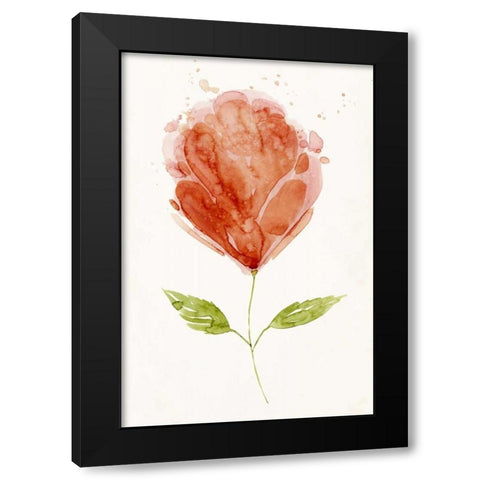 Boom Bloom I Black Modern Wood Framed Art Print by Popp, Grace